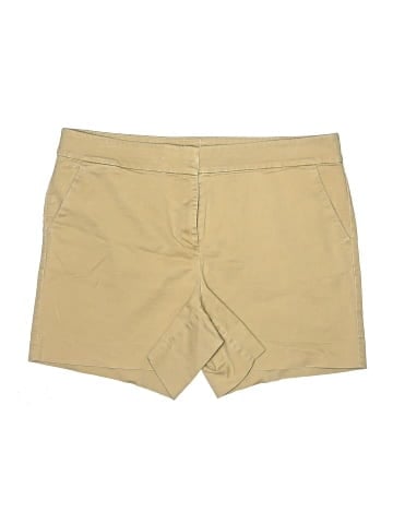 Ann Taylor LOFT Khaki Shorts (view 1)