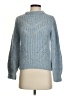 MNG Chevron-herringbone Blue Pullover Sweater Size XS - photo 1