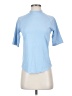Greyson Blue Short Sleeve Turtleneck Size S - photo 1
