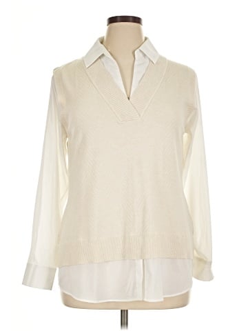Vila Milano Sweater Vest (view 1)