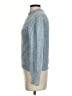 MNG Chevron-herringbone Blue Pullover Sweater Size XS - photo 5