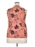 Unbranded 100% Polyester Orange Sleeveless Blouse Size 2X - photo 2