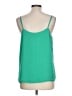 Jones & Co 100% Polyester Green Sleeveless Top Size L - photo 2