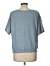 Hyfve Gray Blue Short Sleeve Top Size L - photo 2