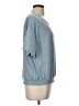 Hyfve Gray Blue Short Sleeve Top Size L - photo 4