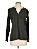 Dylan Gray Black Long Sleeve Blouse Size S - photo 1