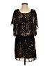 Forever 21 100% Polyester Stars Black Cocktail Dress Size S - photo 1