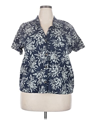 Hang Ten Short Sleeve Blouse (view 1)