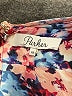 Parker 100% Polyester Floral Blue Cocktail Dress Size XS - photo 7