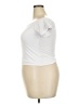 Klassy Network White Short Sleeve Top Size 2XL - photo 5