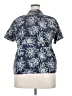Hang Ten Tropical Blue Short Sleeve Blouse Size XXL - photo 2