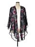Torrid Black Gray Kimono Size 1X Plus (1) - photo 1