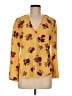 A.L.C. 100% Silk Yellow Blouse Size 6 - photo 1