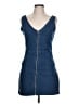 Mind Code Blue Casual Dress Size L - photo 1
