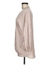 R | Label 100% Silk Tan 3/4 Sleeve Silk Top Size M - photo 5