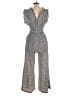 Unbranded Houndstooth Gray Jumpsuit Size L (estimated) - photo 2