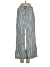 Madewell Stripes Blue Casual Pants Size 4 - photo 1