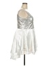 Unbranded Silver Cocktail Dress Size 2X - photo 4