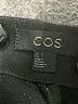 Cos Solid Black Casual Skirt Size 2 - photo 4