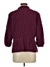 Elle 100% Polyester Polka Dots Burgundy Blazer Size XL - photo 2