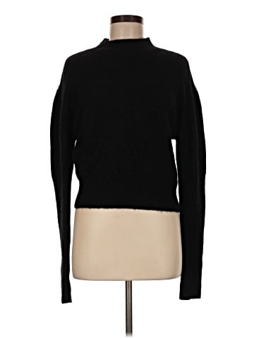 Madewell Alpaca-Blend Mockneck Puff Sleeve Sweater (view 1)