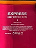 Express Color Block Pink Swimsuit Bottoms Size S - photo 3