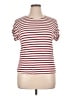 Green Envelope Stripes Red Short Sleeve T-Shirt Size XL - photo 1