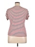 Green Envelope Stripes Red Short Sleeve T-Shirt Size XL - photo 2