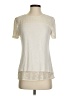 Adiva Ivory Short Sleeve Top Size XS - photo 1