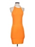 Shein Orange Cocktail Dress Size 4 - photo 1