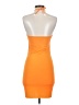 Shein Orange Cocktail Dress Size 4 - photo 2