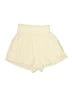 MIOU MUSE Solid Ivory Shorts Size S - photo 1