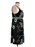 NY Collection Paisley Black Cocktail Dress Size L - photo 4