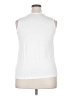 Nine West White Sleeveless T-Shirt Size XXL - photo 2