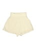 MIOU MUSE Solid Ivory Shorts Size S - photo 2