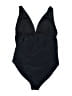 Old Navy Solid Black One Piece Swimsuit Size XXL - photo 2