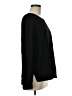 Flax 100% Rayon Black Long Sleeve Top Size 6 (S) - photo 4