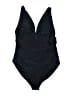 Old Navy Solid Black One Piece Swimsuit Size XXL - photo 1