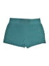 Athleta Solid Teal Athletic Shorts Size 14 - photo 2