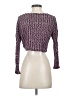 Bongo Purple 3/4 Sleeve Top Size S - photo 2