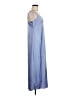 J.Crew 100% Polyester Blue Casual Dress Size 8 - photo 4
