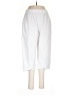 Unbranded 100% Cotton Solid White Casual Pants Size M - photo 1