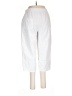 Unbranded 100% Cotton Solid White Casual Pants Size M - photo 2