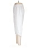 Unbranded 100% Cotton Solid White Casual Pants Size M - photo 5