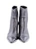 Stuart Weitzman 100% Leather Gray Ankle Boots Size 7 1/2 - photo 2