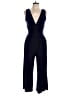 Gilli Solid Blue Jumpsuit Size L - photo 1