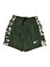 Nike 100% Polyester Graphic Green Athletic Shorts Size S - photo 1