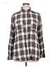 Mossimo Supply Co. Plaid Gray Long Sleeve Button-Down Shirt Size XL - photo 1