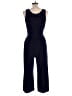 Gilli Solid Blue Jumpsuit Size L - photo 2