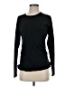 Coolibar 100% Polyester Solid Black Long Sleeve Top Size S - photo 1